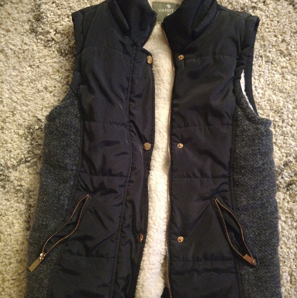 Navy vest